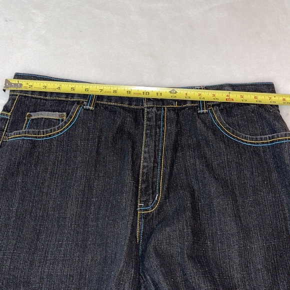 Indigo30 Dark Blue w/blue/yellow Pocket Stitching Size 40 - Picture 7 of 13